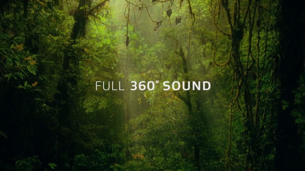 3D Звук природы от Dolby Atmos